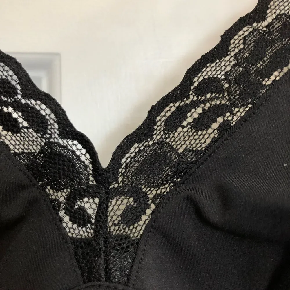 I.N.C. INTERNATIONAL CONCEPTS - 🎉2X HP🎉NWT - L Sz S Lace-Trimmed Bralette/Black